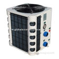 16KW Power Vertical Pool Heat Pump, COP 5.3, Titanium Heat-exchanger, Touch LCD Display Control